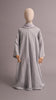 Korean Chiffon Massawa Mini Powder Blue Dress