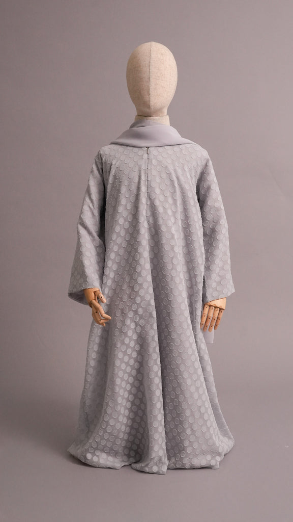 Korean Chiffon Massawa Mini Powder Blue Dress