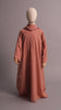 Korean Chiffon Massawa Mini Salmon Pink Dress