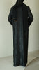 Rose Crepe Miraya Obsidian Gold Abaya