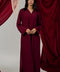 Morocco Maroon Dress