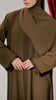 Italian Crepe Morocco Olive Dress