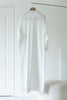 Korean Zoom Nahda White Abaya