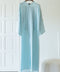 Korean Zoom Najran Baby Blue Abaya