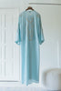 Korean Zoom Najran Baby Blue Abaya