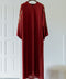 Korean Zoom Najran Brick Orange Abaya
