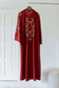 Korean Zoom Najran Brick Orange Abaya