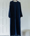 Korean Zoom Najran Dark Blue Abaya