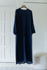Korean Zoom Najran Dark Blue Abaya