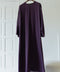 Korean Zoom Najran Deep Purple Abaya