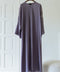 Korean Zoom Najran Dusty Purple Abaya