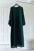 Korean Zoom Najran Emerald Green Abaya