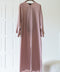Korean Zoom Najran Milk Tea Abaya