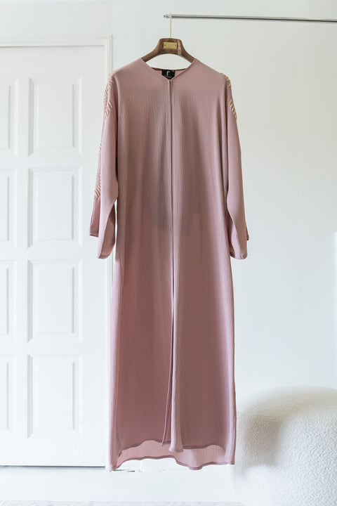 Korean Zoom Najran Milk Tea Abaya