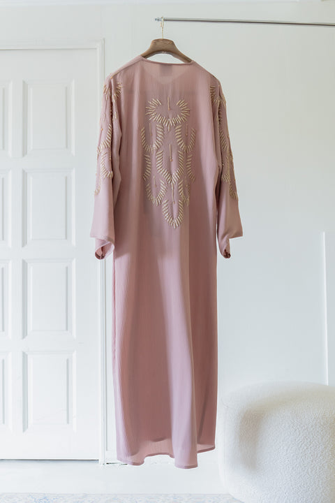 Korean Zoom Najran Milk Tea Abaya