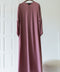 Korean Zoom Najran Salmon Pink Abaya