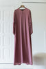 Korean Zoom Najran Salmon Pink Abaya