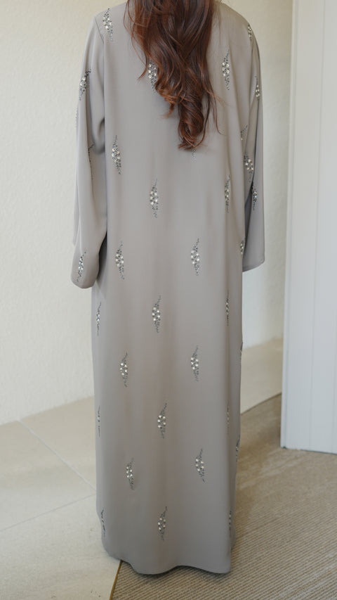Nashwa Charcoal Abaya