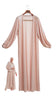 Lurex Jersey Nour Champagne Cardigan