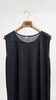 Lurex Jersey Nour Black Sleeveless Dress