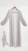 Lurex Jersey Nour Silver Cardigan