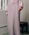Nadine Crystal Pink Abaya