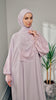 Nadine Crystal Pink Abaya