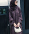 Nahwa Burgundy Abaya