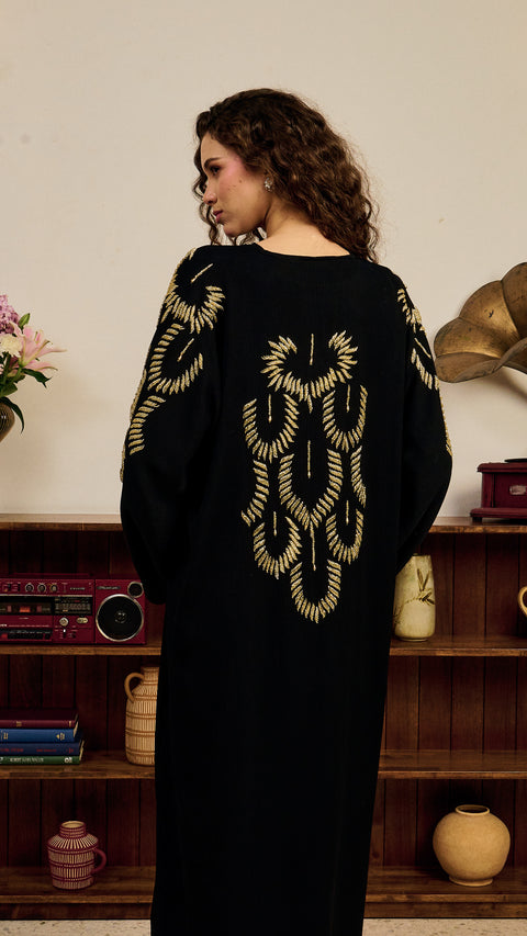 Najran Black Abaya