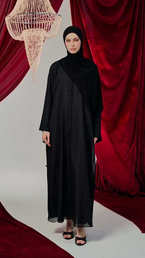 Narli Black Abaya