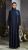 Korean Nidha Nashwa Midnight Blue Abaya