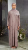 Korean Nidha Nashwa Wood Rose Abaya