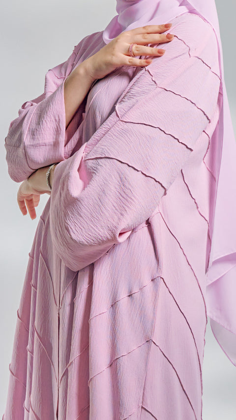 Nia Baby Pink Abaya