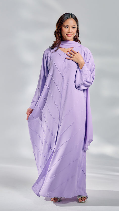 Nia Lavender Abaya