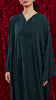 Korean Nidha Nili Emerald Green Abaya