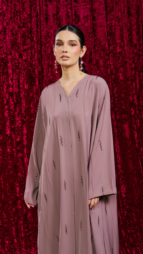 Nili Woodrose Abaya