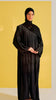 Harir Maqsood Nizwa Black Abaya