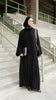Harir Maqsood Nizwa Black Abaya