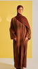 Harir Maqsood Nizwa Brown Abaya