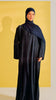 Harir Maqsood Nizwa Dark Blue Abaya