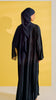 Harir Maqsood Nizwa Dark Blue Abaya