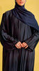 Harir Maqsood Nizwa Dark Blue Abaya