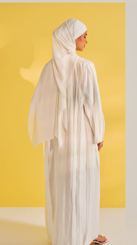 Nizwa White Abaya