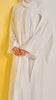 Harir Maqsood Nizwa White Abaya