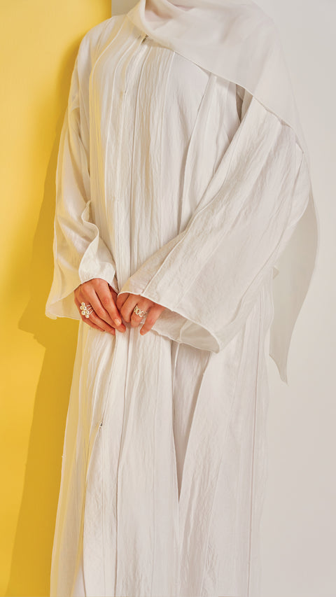 Nizwa White Abaya