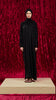 Korean Zoom Nurabad Black Abaya