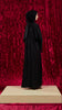Korean Zoom Nurabad Black Abaya