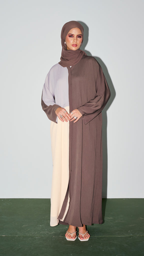 Korean Zoom Patara Brown abaya
