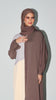 Korean Zoom Patara Brown abaya