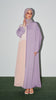 Korean Zoom Patara Dusty Purple Abaya